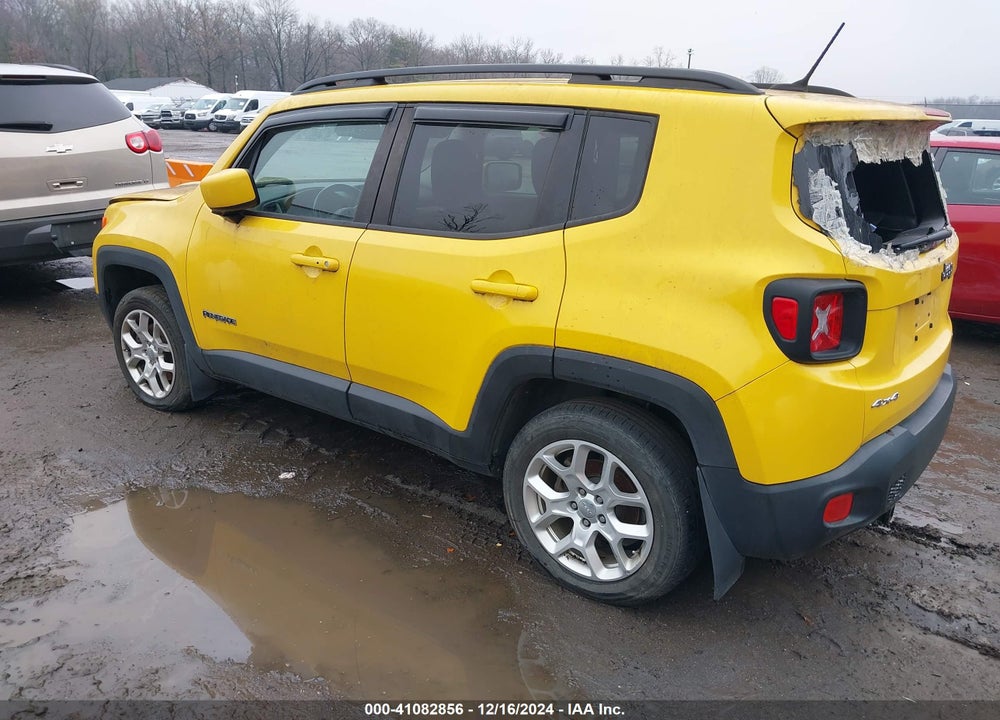 2016 JEEP RENEGADE LATITUDE VIN: ZACCJBBT0GPD61441