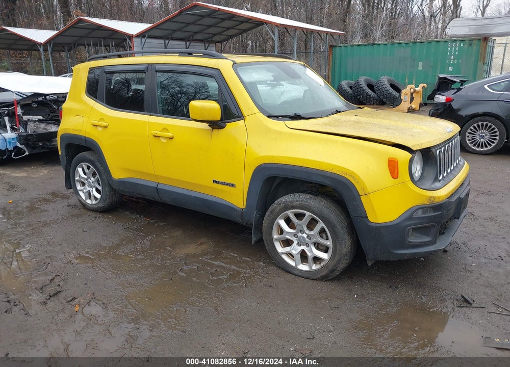 2016 JEEP RENEGADE LATITUDE VIN: ZACCJBBT0GPD61441