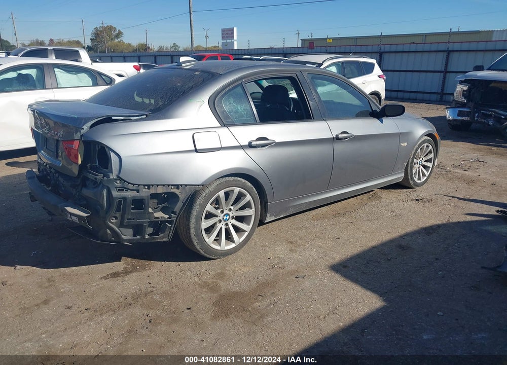 2011 BMW 3 SERIES VIN: WBAPH7C54BE460658