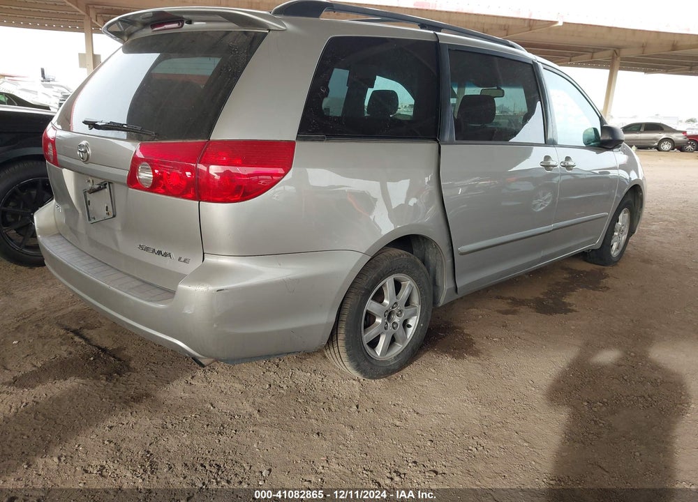 2008 TOYOTA SIENNA CE/LE VIN: 5TDZK23C28S183560