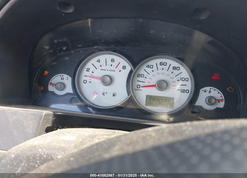 2006 FORD ESCAPE XLS/XLS MANUAL VIN: 1FMYU02Z06KA23936