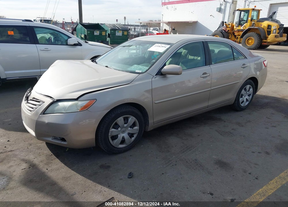 2007 TOYOTA CAMRY CE VIN: 4T1BE46K07U664601