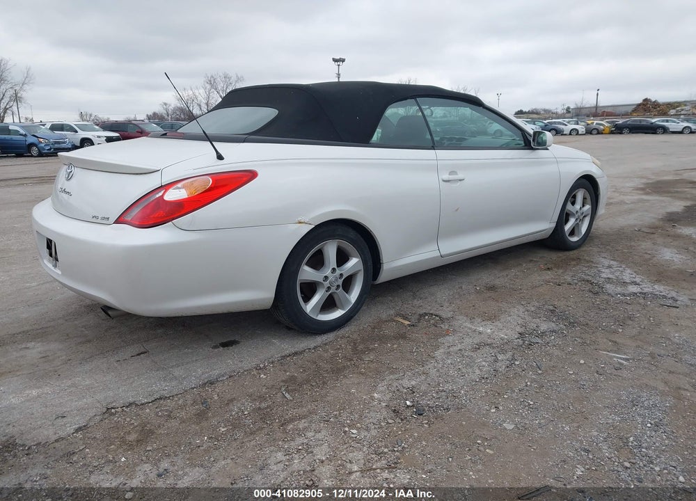 2006 TOYOTA CAMRY SOLARA SE VIN: 4T1FA38P86U107238