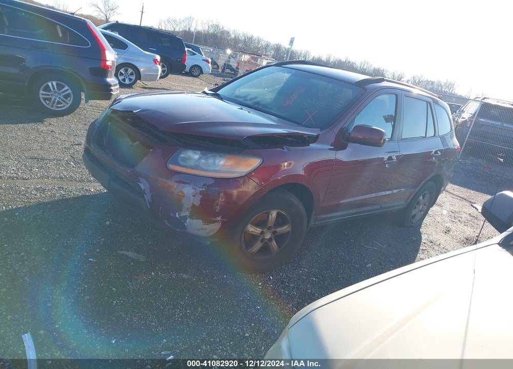 2008 HYUNDAI SANTA FE GLS VIN: 5NMSG13D68H152949