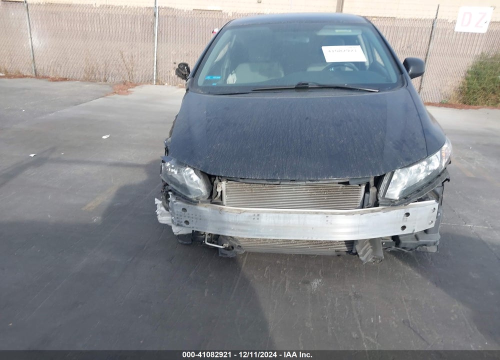 2013 HONDA CIVIC LX VIN: 19XFB2F51DE267812