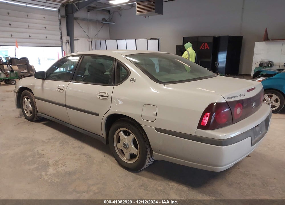 2003 CHEVROLET IMPALA VIN: 2G1WF52E739451170