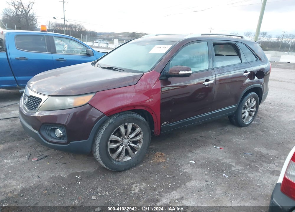 2011 KIA SORENTO EX V6 VIN: 5XYKUDA29BG061655