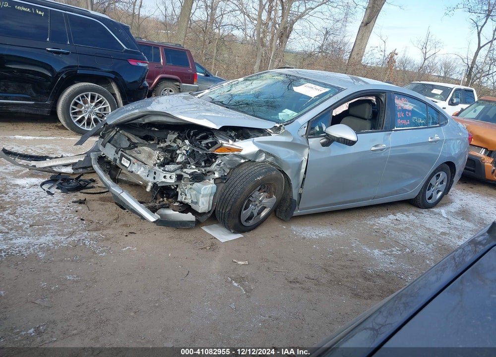 2017 CHEVROLET CRUZE LS AUTO VIN: 1G1BC5SM0H7195462