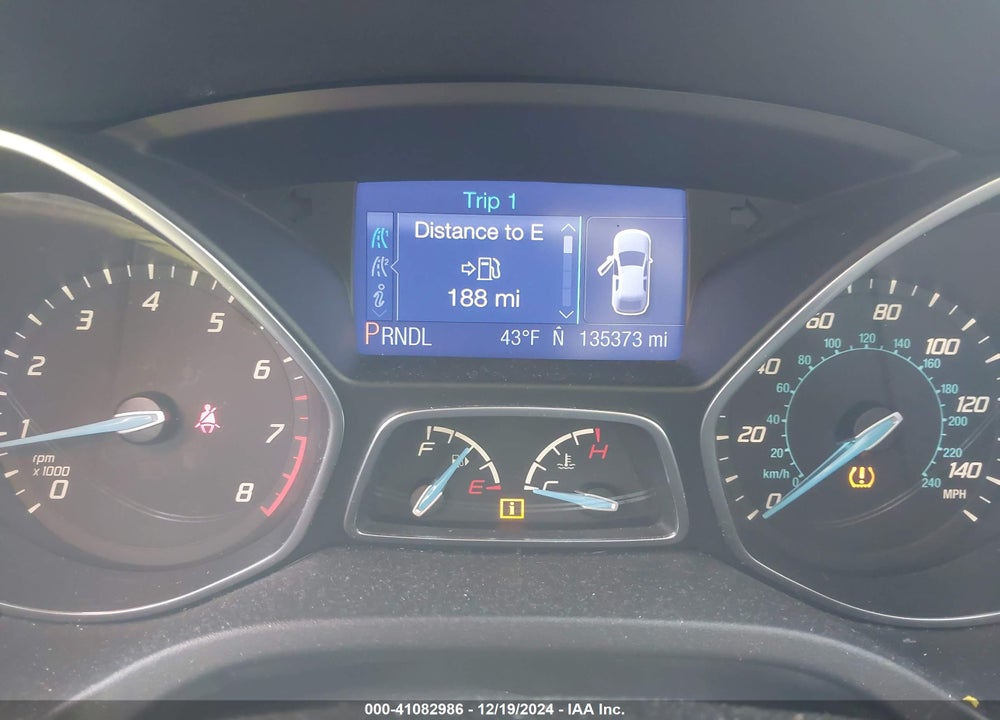 2013 FORD FOCUS SE VIN: 1FADP3F20DL118471