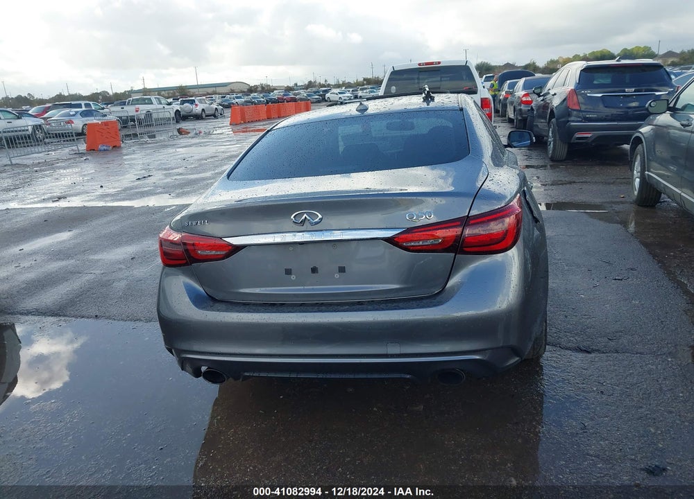 2019 INFINITI Q50 3.0T LUXE VIN: JN1EV7AP9KM542577