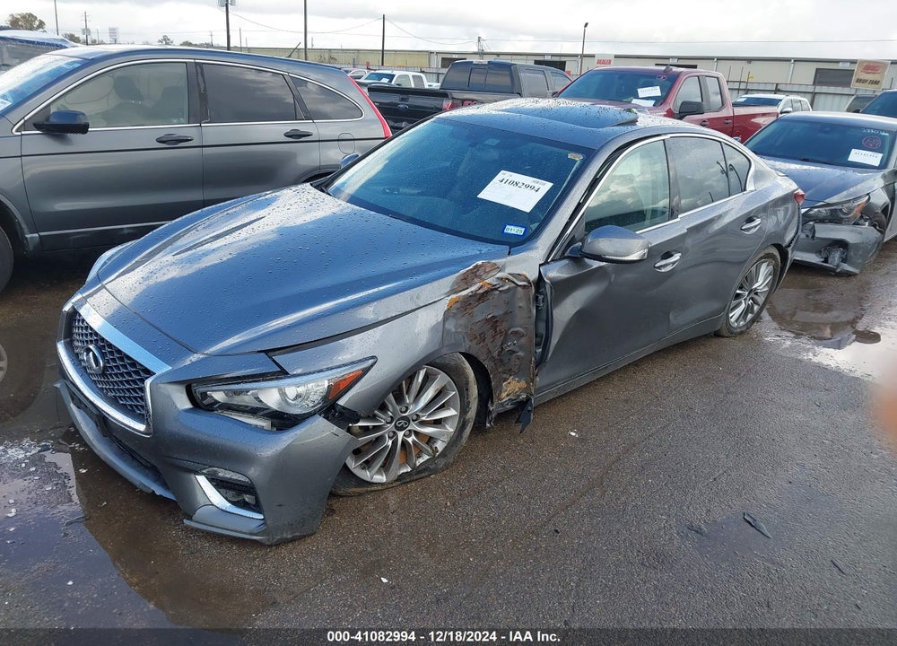 2019 INFINITI Q50 3.0T LUXE VIN: JN1EV7AP9KM542577