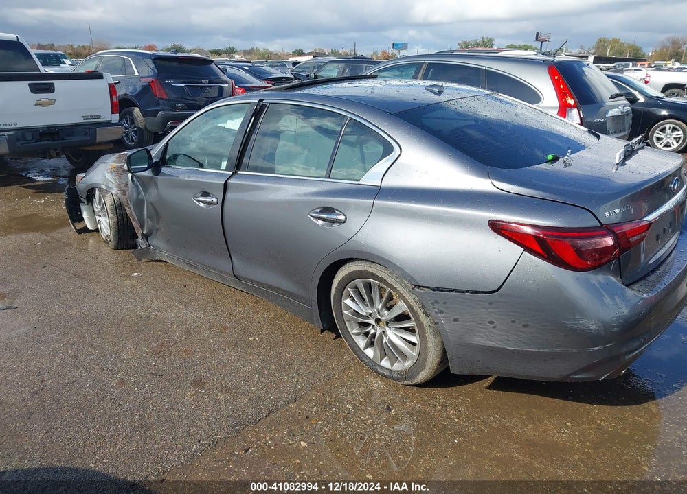 2019 INFINITI Q50 3.0T LUXE VIN: JN1EV7AP9KM542577