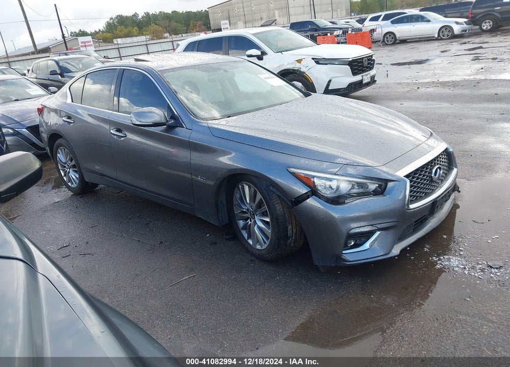 2019 INFINITI Q50 3.0T LUXE VIN: JN1EV7AP9KM542577