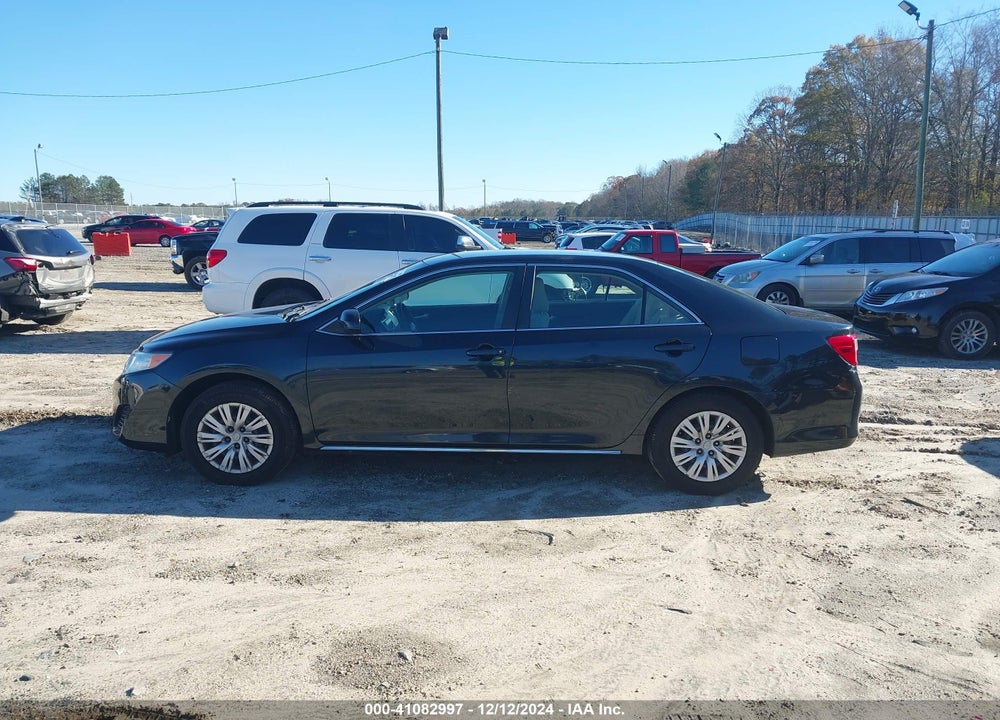 2012 TOYOTA CAMRY LE VIN: 4T4BF1FK6CR176538