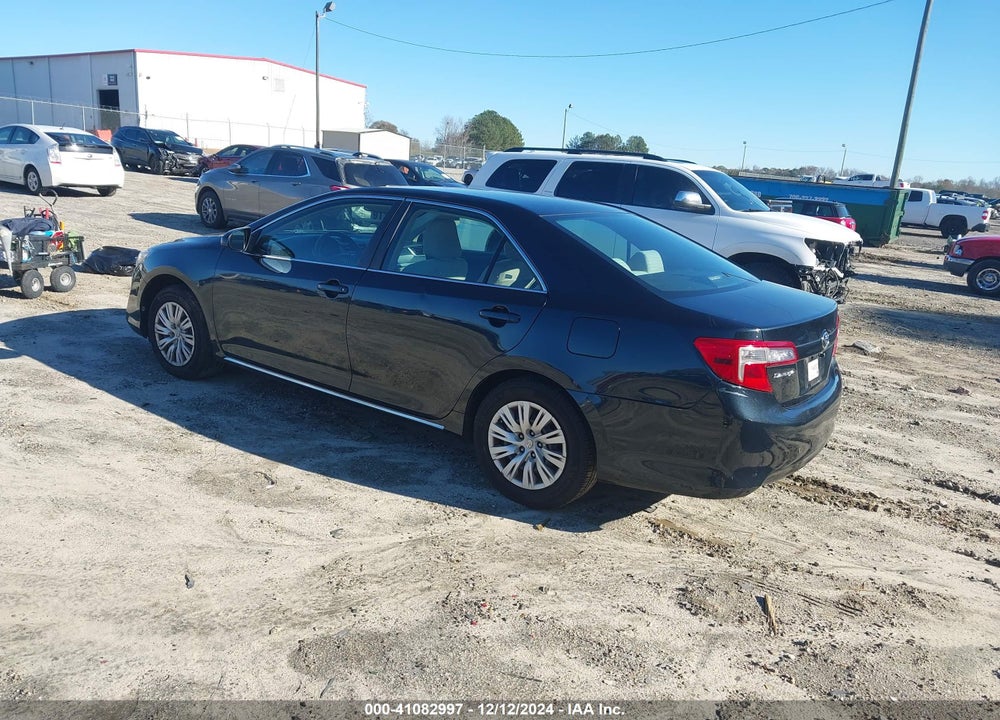 2012 TOYOTA CAMRY LE VIN: 4T4BF1FK6CR176538