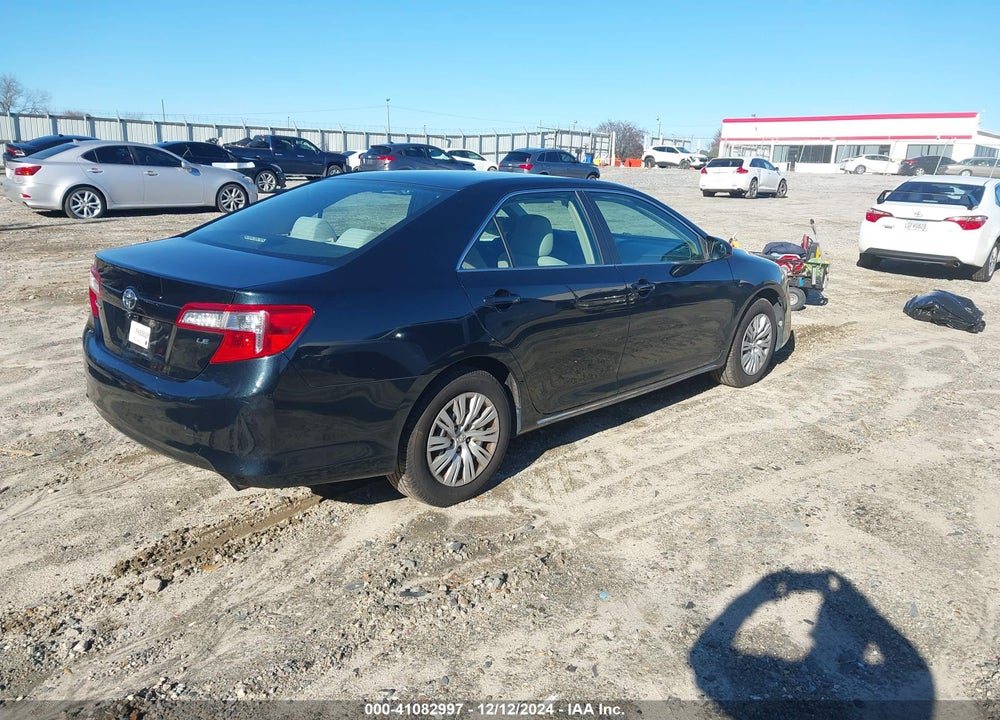2012 TOYOTA CAMRY LE VIN: 4T4BF1FK6CR176538