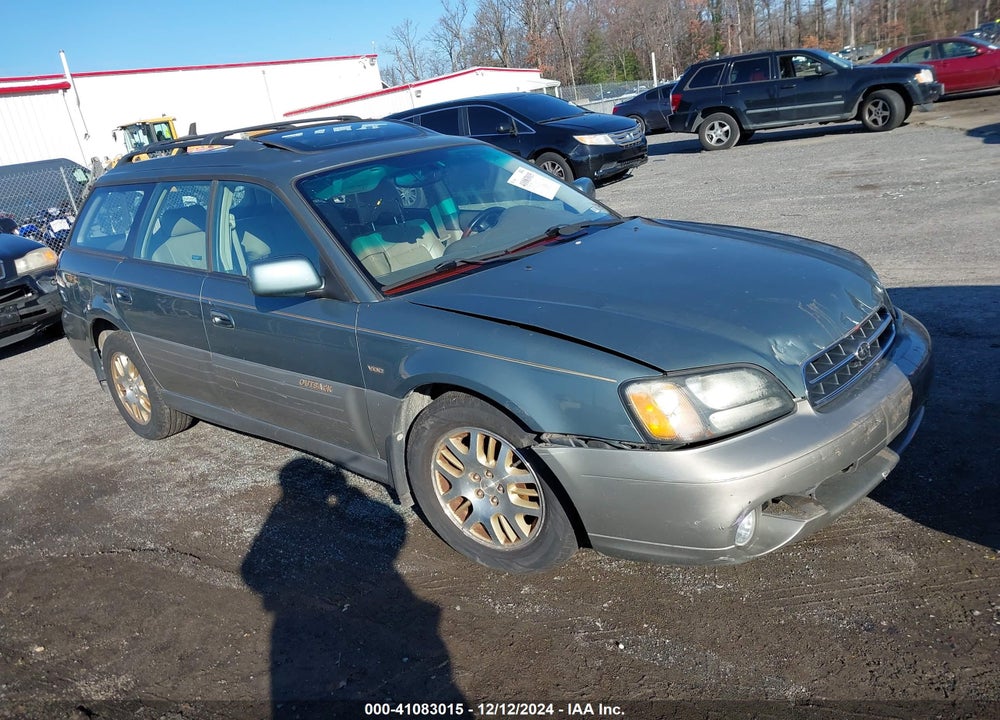 2001 SUBARU OUTBACK H6-3.0 VIN: 4S3BH896017663195