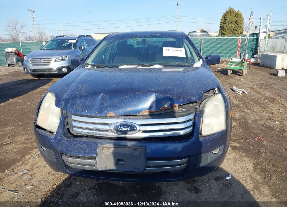 2006 FORD FUSION SE VIN: 3FAFP07Z06R220912