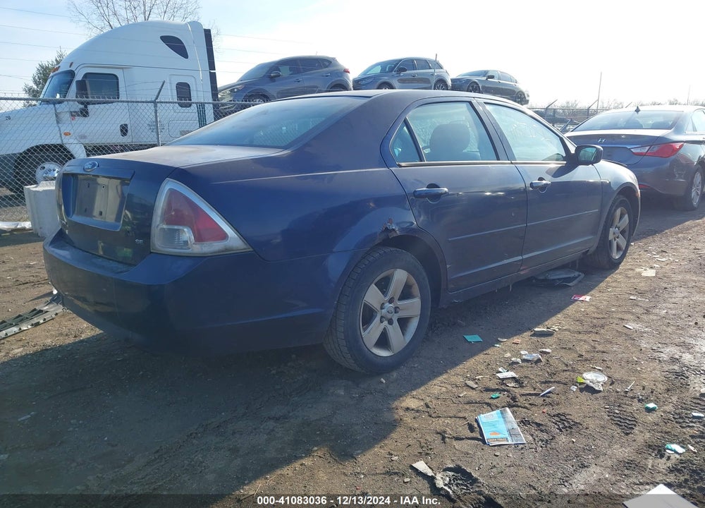 2006 FORD FUSION SE VIN: 3FAFP07Z06R220912