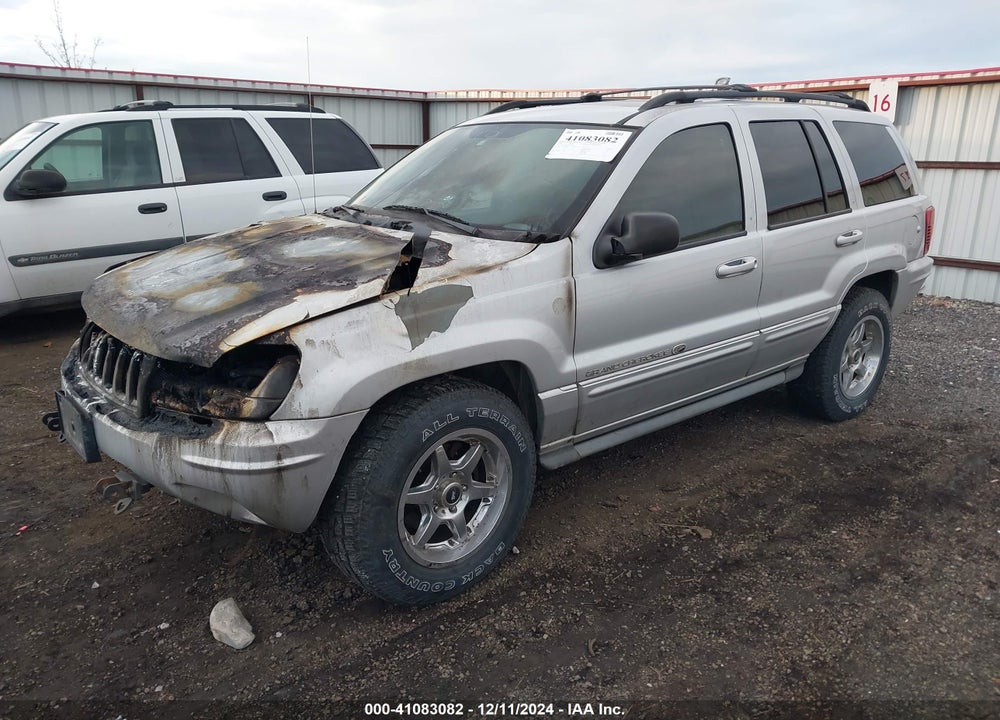 2004 JEEP GRAND CHEROKEE OVERLAND VIN: 1J8GW68J54C326225
