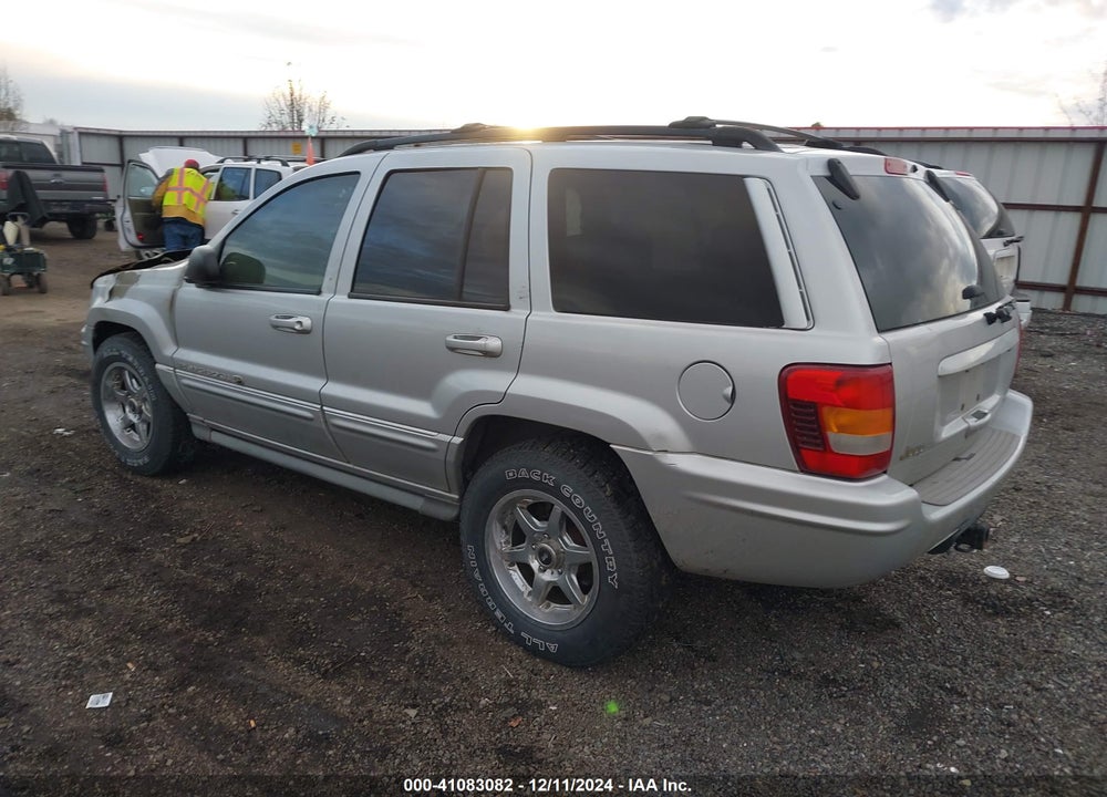 2004 JEEP GRAND CHEROKEE OVERLAND VIN: 1J8GW68J54C326225