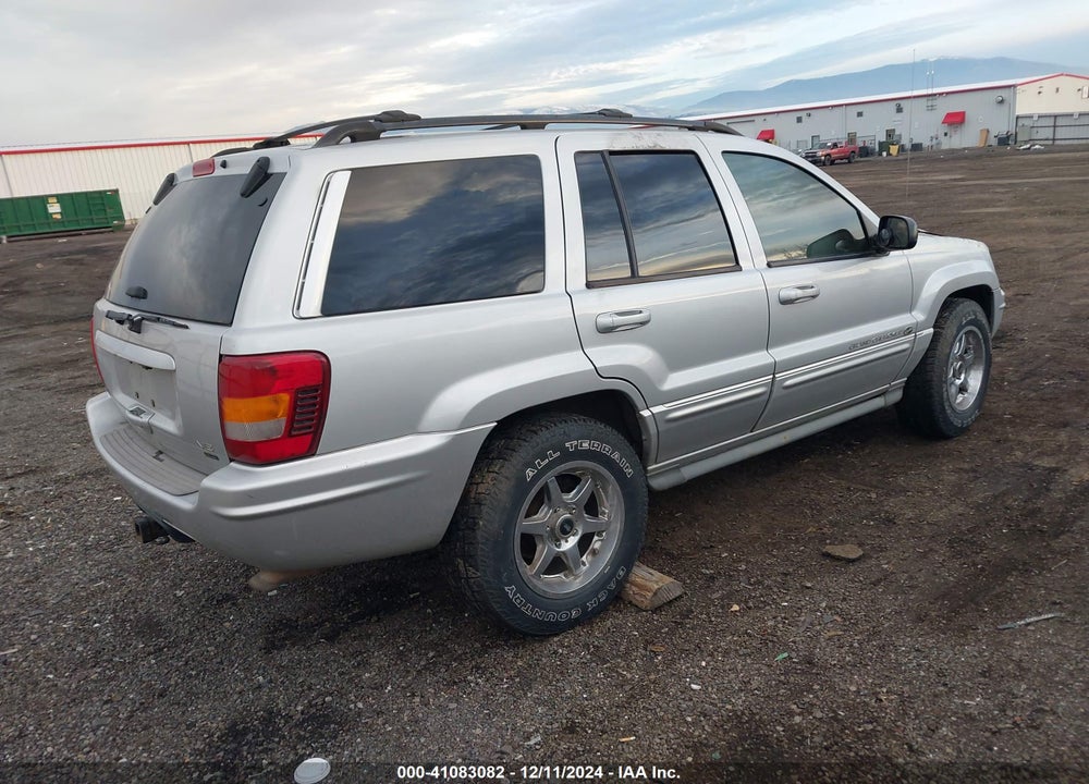 2004 JEEP GRAND CHEROKEE OVERLAND VIN: 1J8GW68J54C326225
