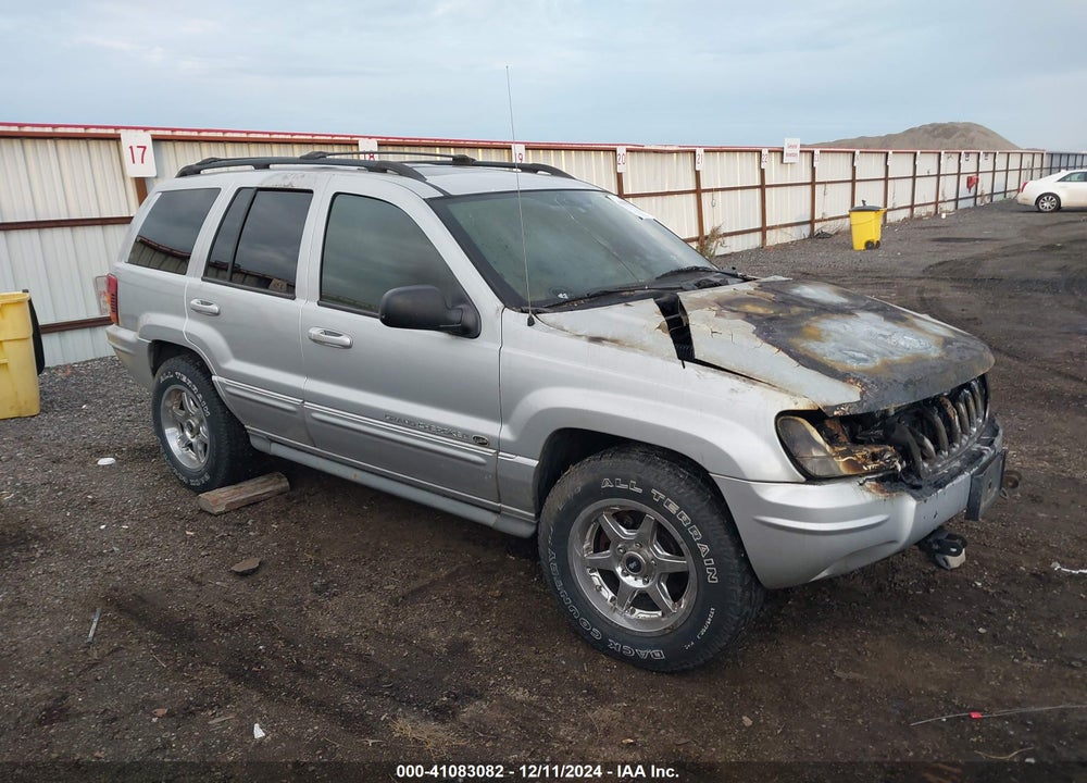 2004 JEEP GRAND CHEROKEE OVERLAND VIN: 1J8GW68J54C326225