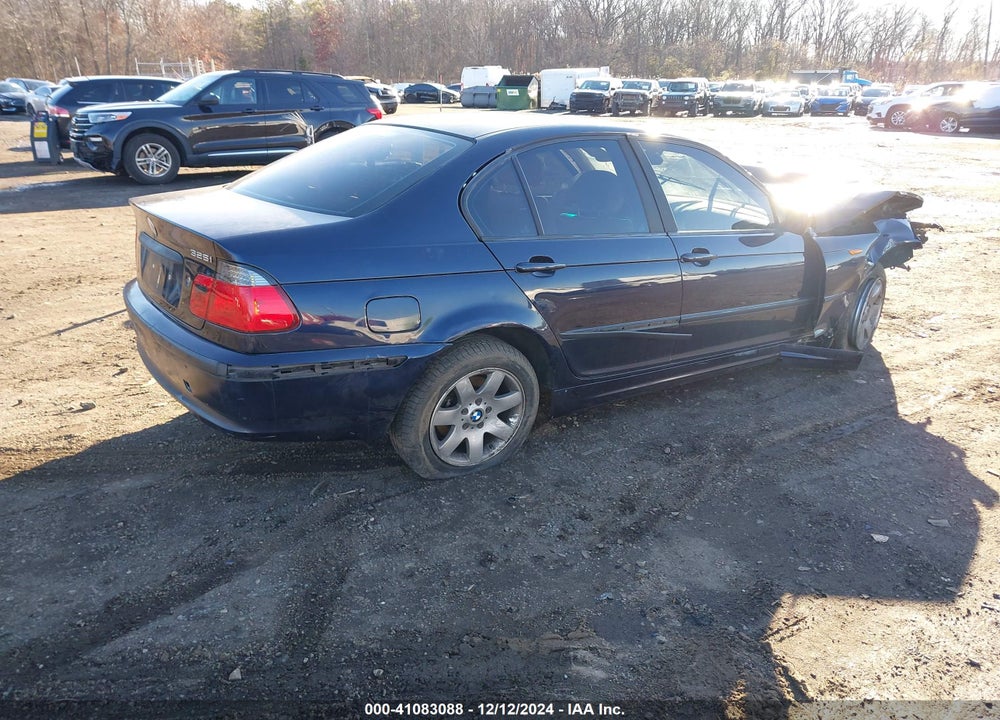 2004 BMW 325I VIN: WBAAZ334X4KP89856
