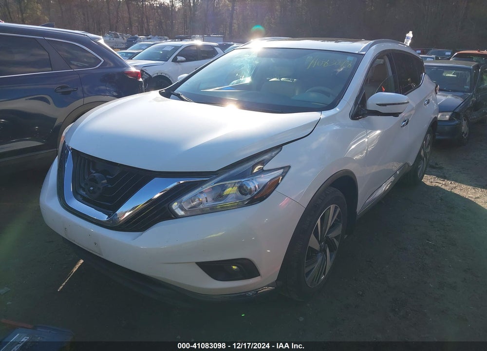2017 NISSAN MURANO PLATINUM VIN: 5N1AZ2MH7HN128994