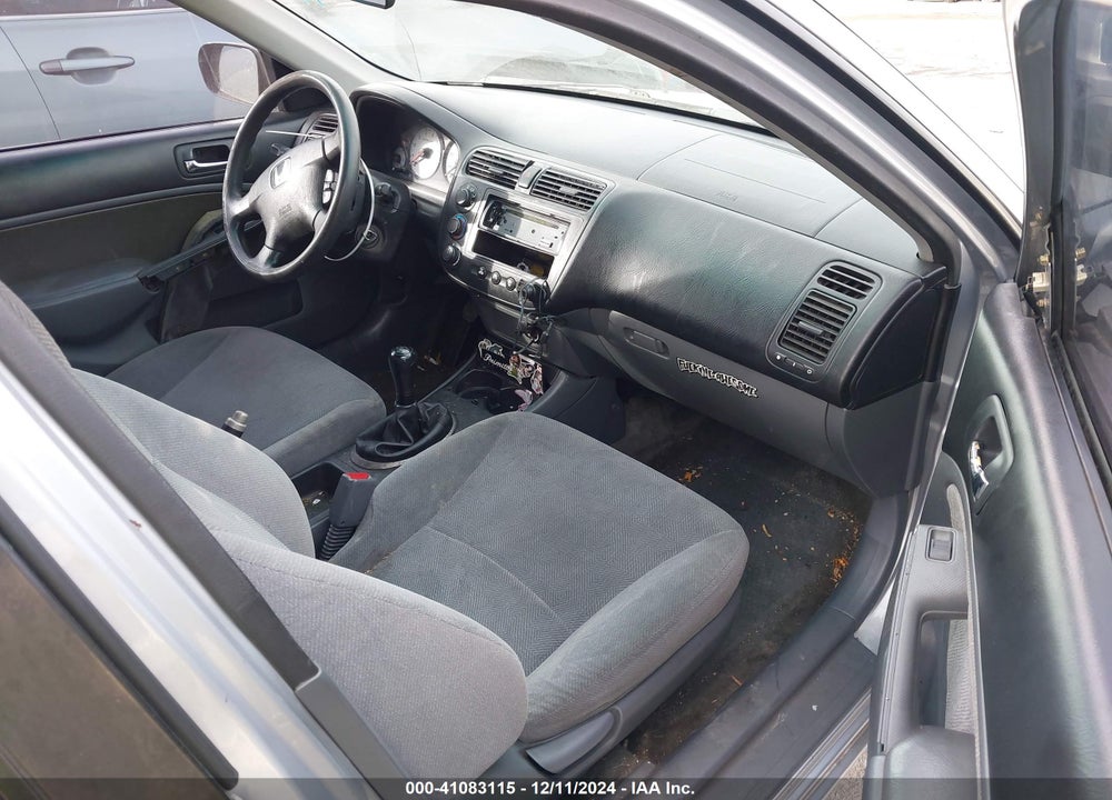 2002 HONDA CIVIC LX VIN: 2HGES15572H525907