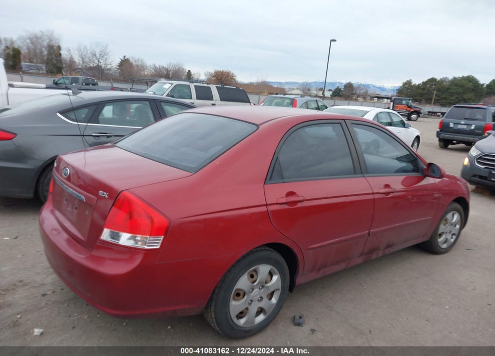 2009 KIA SPECTRA EX VIN: KNAFE222295610954