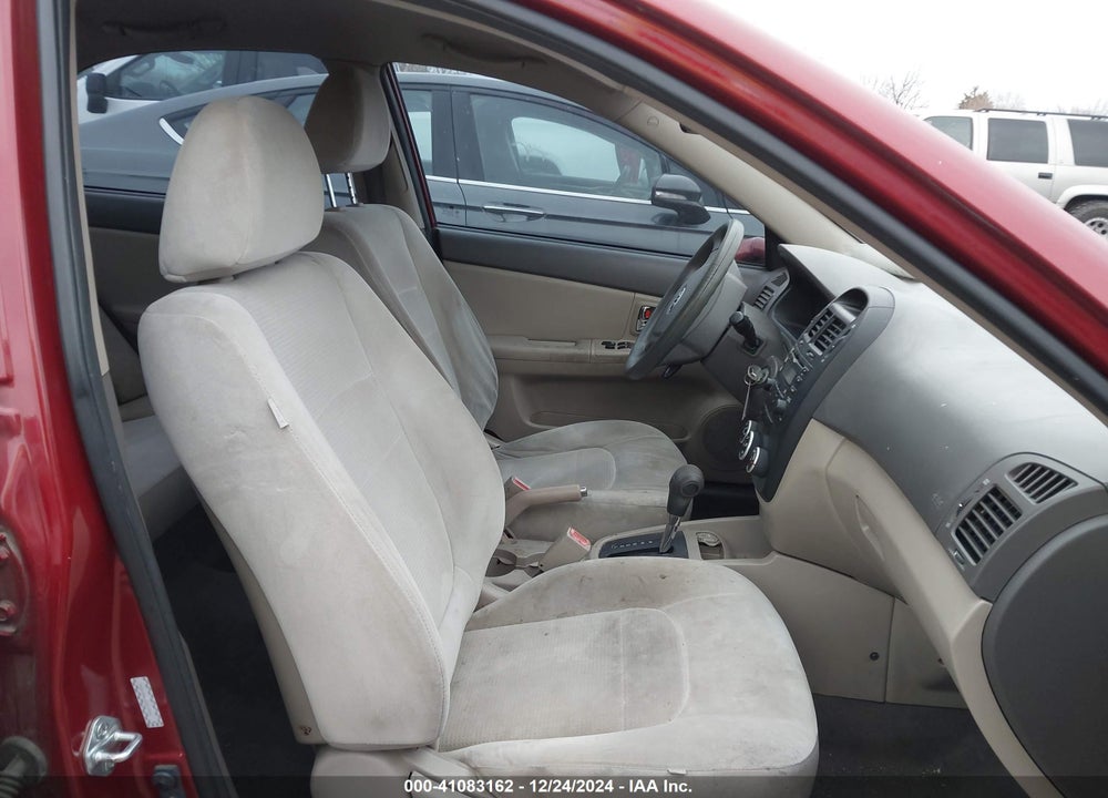 2009 KIA SPECTRA EX VIN: KNAFE222295610954