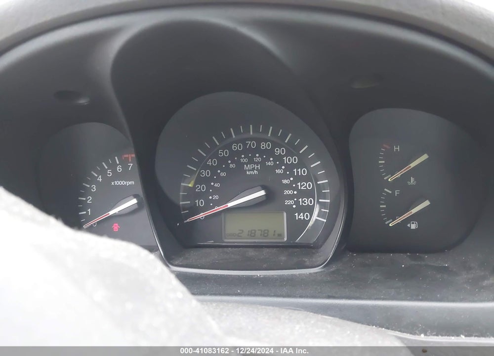 2009 KIA SPECTRA EX VIN: KNAFE222295610954