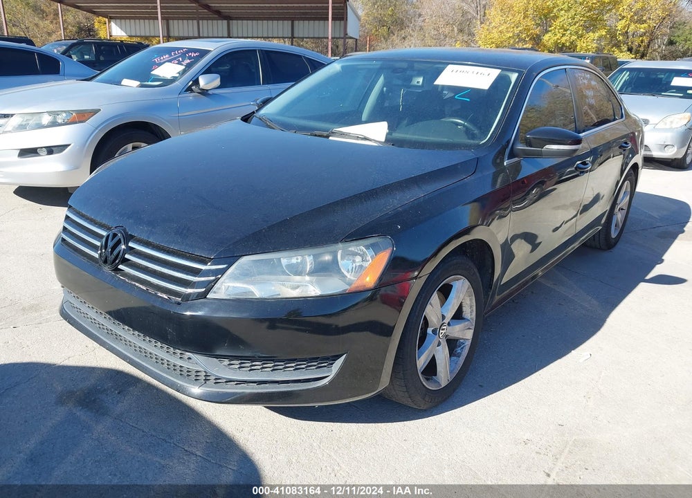2014 VOLKSWAGEN PASSAT 1.8T SE VIN: 1VWBT7A38EC046616