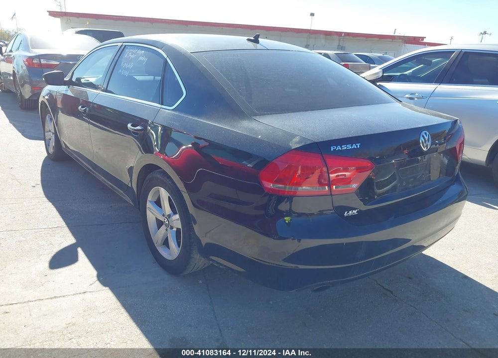 2014 VOLKSWAGEN PASSAT 1.8T SE VIN: 1VWBT7A38EC046616