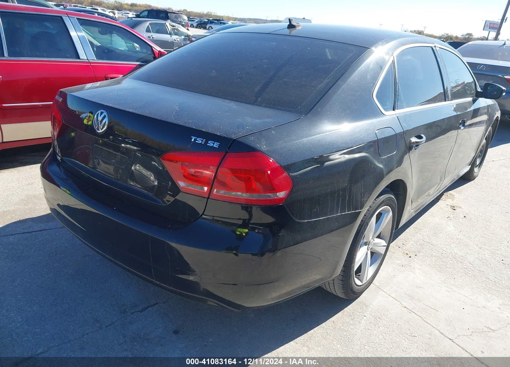 2014 VOLKSWAGEN PASSAT 1.8T SE VIN: 1VWBT7A38EC046616
