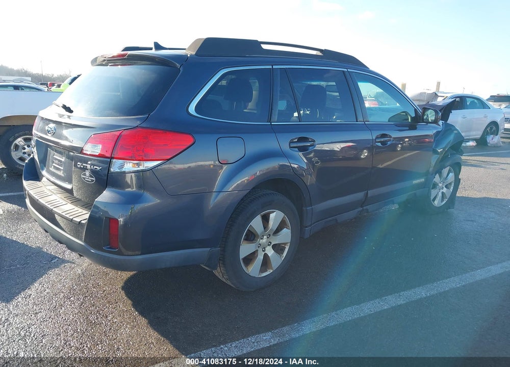 2011 SUBARU OUTBACK 2.5I LIMITED VIN: 4S4BRCKC0B3376184