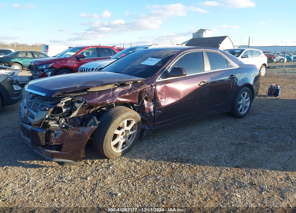 2008 CADILLAC CTS STANDARD VIN: 1G6DF577380210915