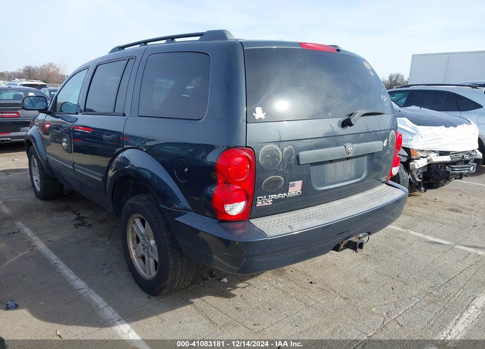 2007 DODGE DURANGO SLT VIN: 1D8HD48P07F545365