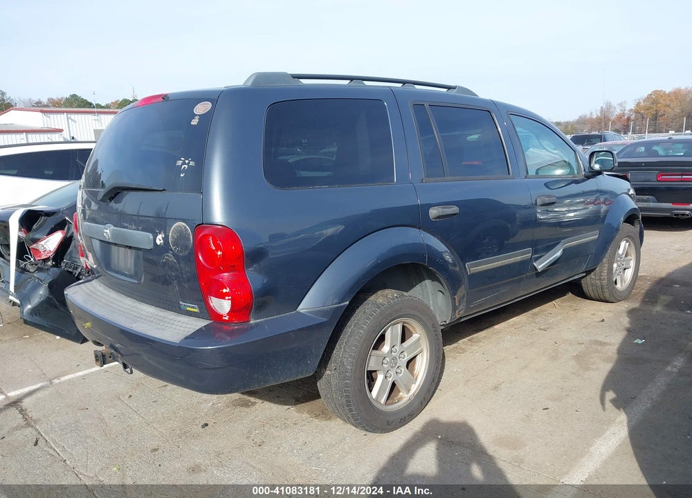 2007 DODGE DURANGO SLT VIN: 1D8HD48P07F545365
