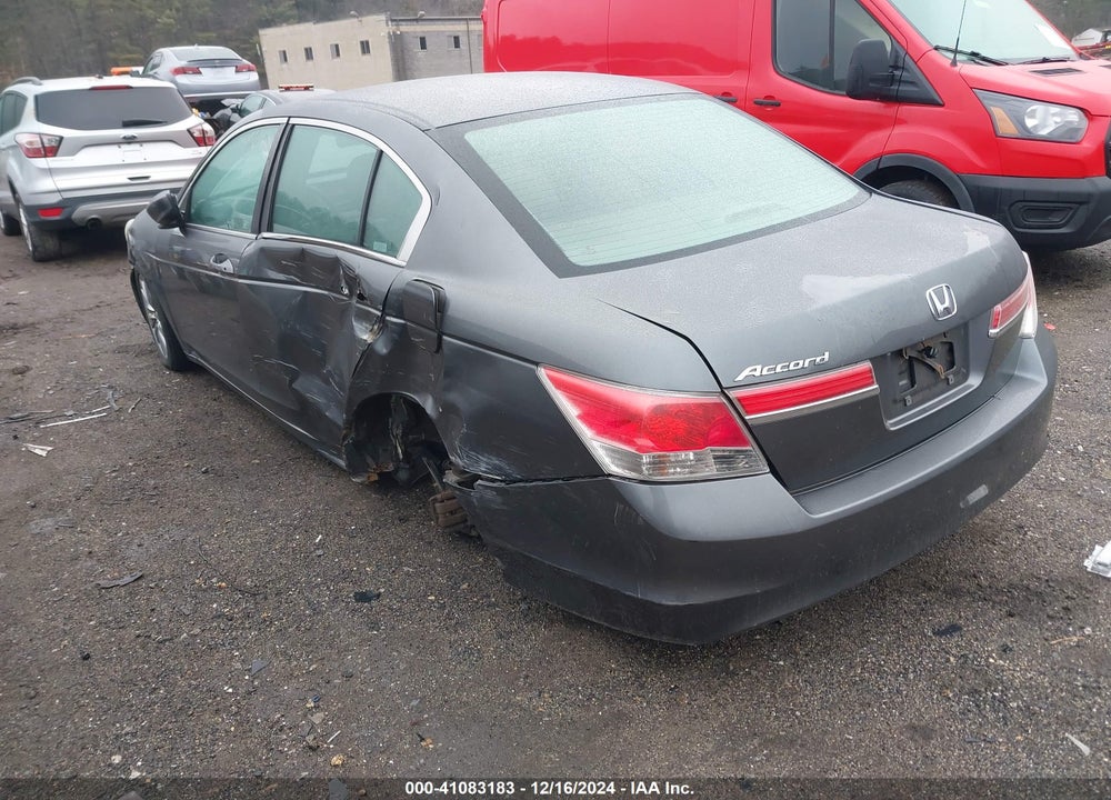 2012 HONDA ACCORD 2.4 EX VIN: 1HGCP2F72CA007587