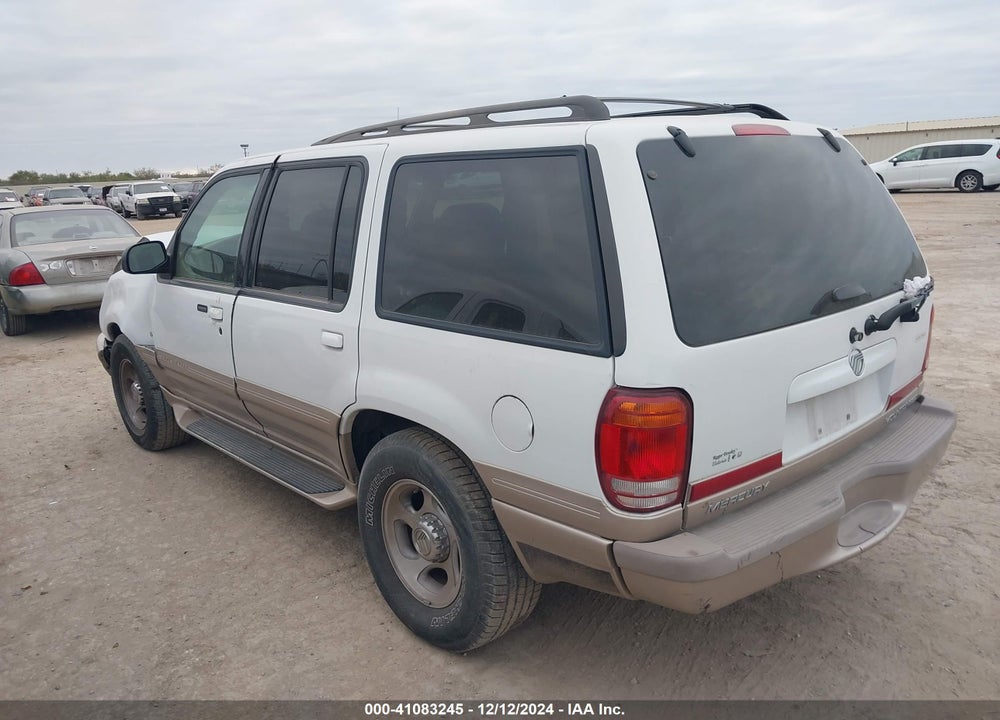 2001 MERCURY MOUNTAINEER VIN: 4M2ZU66P21UJ11107