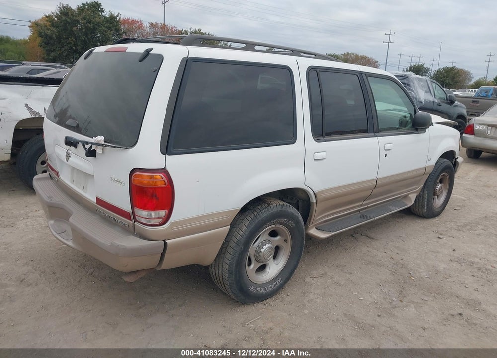 2001 MERCURY MOUNTAINEER VIN: 4M2ZU66P21UJ11107