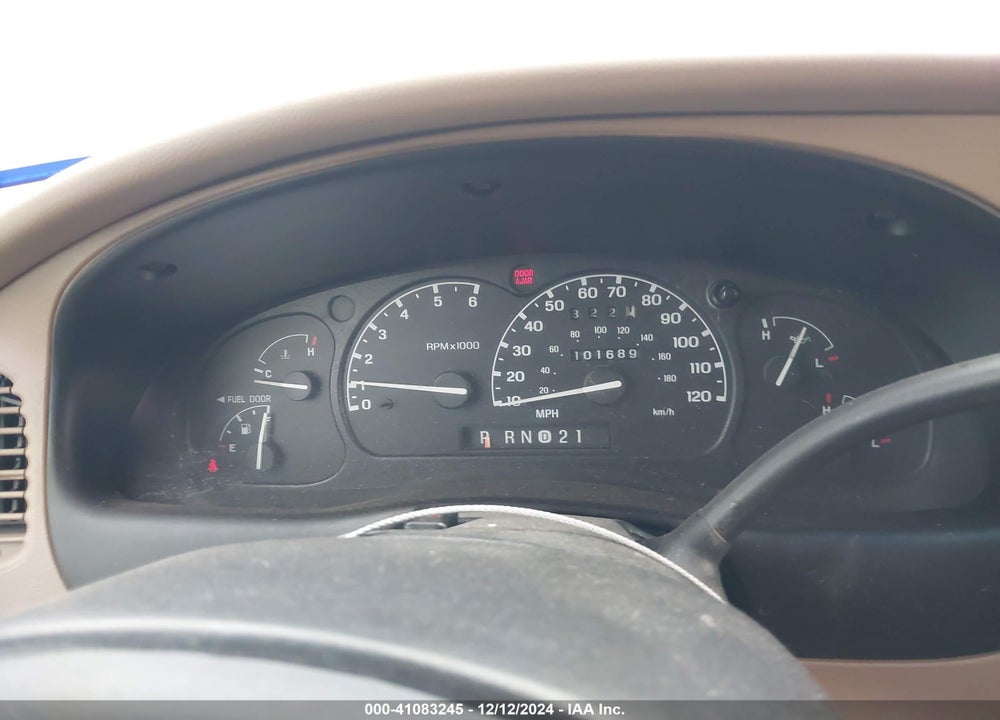 2001 MERCURY MOUNTAINEER VIN: 4M2ZU66P21UJ11107