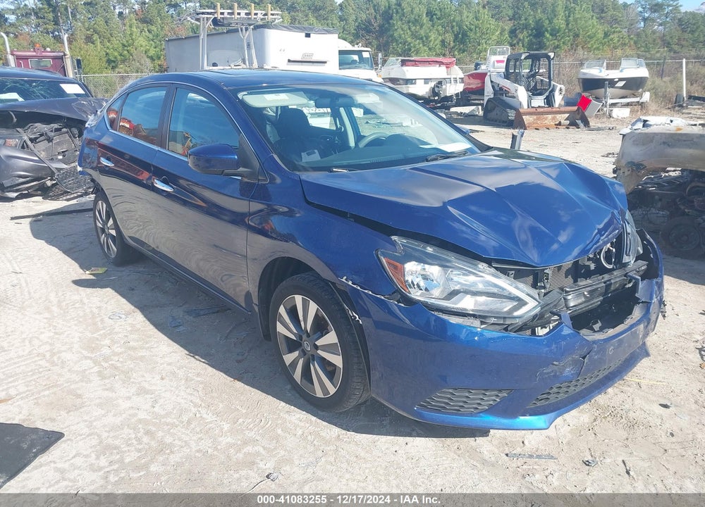 2019 NISSAN SENTRA SV VIN: 3N1AB7AP9KY313434