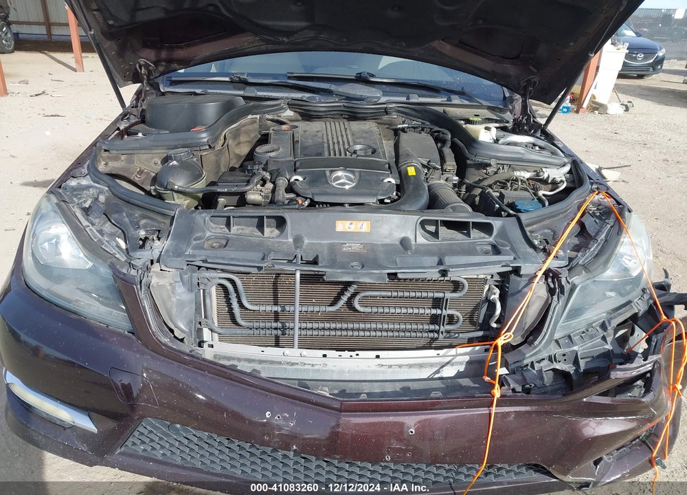 2012 MERCEDES-BENZ C 250 VIN: WDDGJ4HB6CF855611