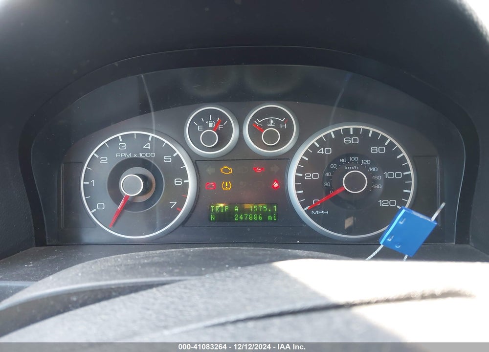 2008 FORD FUSION SEL VIN: 3FAHP08198R227393