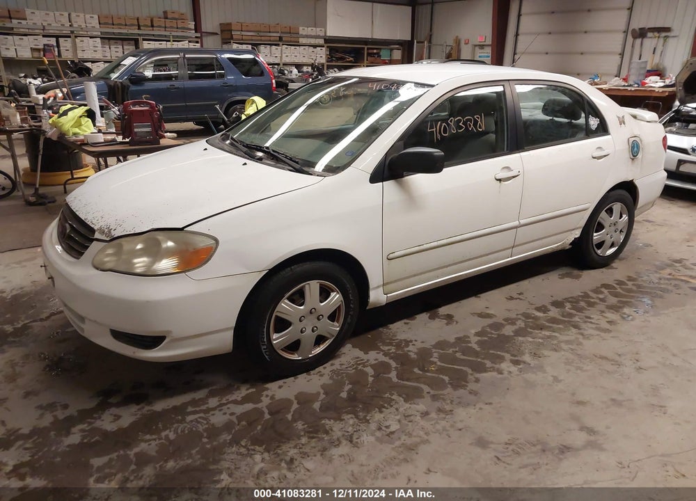 2003 TOYOTA COROLLA LE VIN: 1NXBR32EX3Z049742