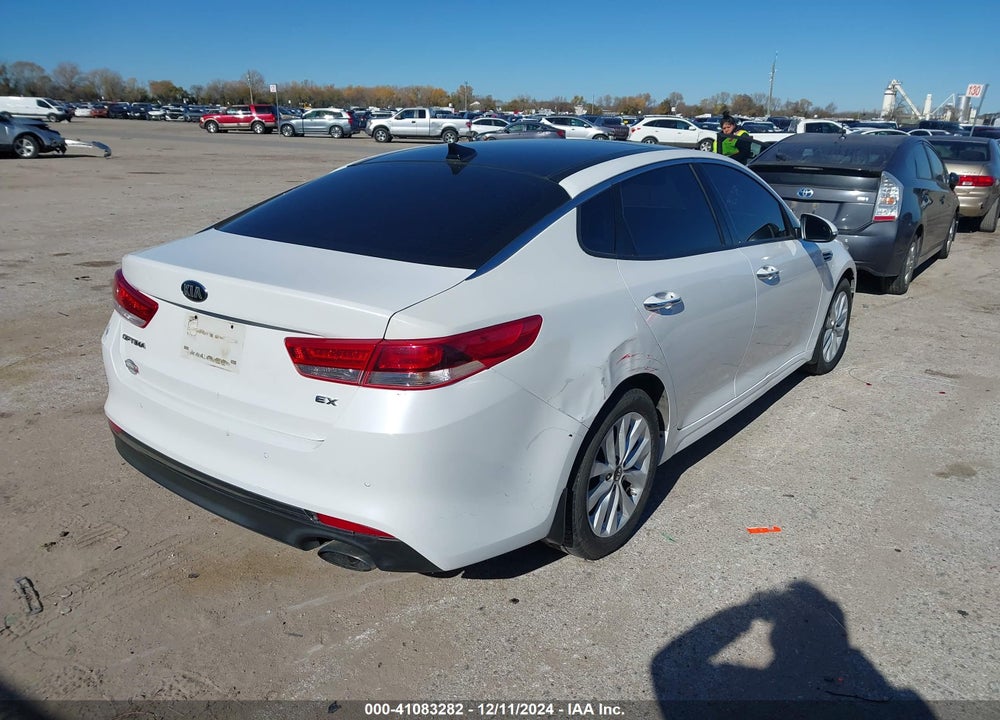 2016 KIA OPTIMA EX VIN: 5XXGU4L32GG093421