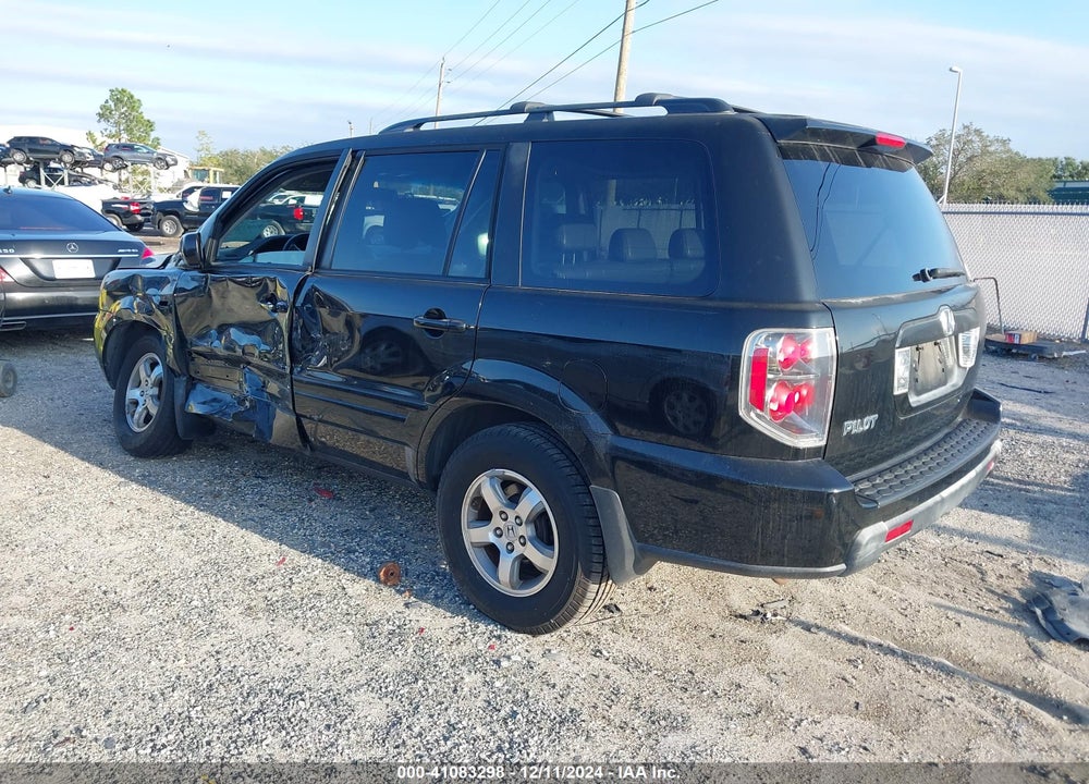 2008 HONDA PILOT EX-L VIN: 5FNYF28528B006506